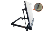 Люк напольный Стелс-КУ 700*1100п короб утепленная серия