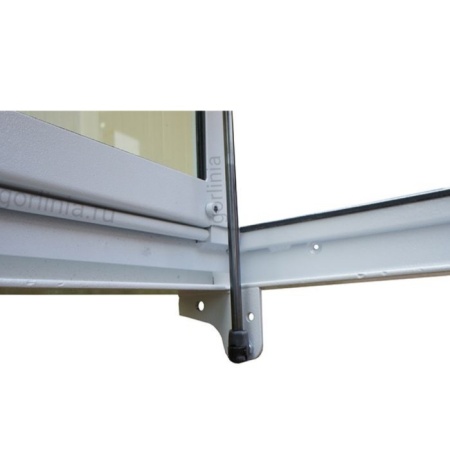 Механизм стеклянного напольного люка с петлей на амортизаторах